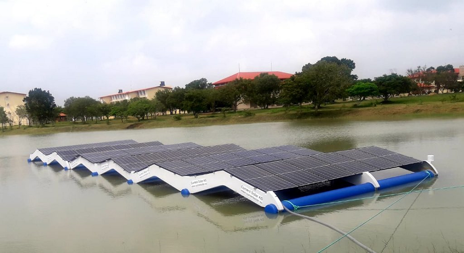 Sri Lanka Gets Country’s First Floating Solar Plant