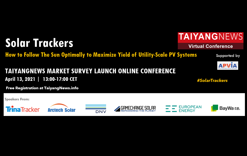 Apr.13, 2021: Solar Trackers Conference