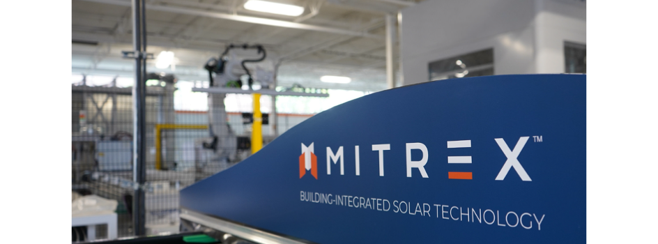 New BIPV Factory By Mitrex Commissioned In Canada