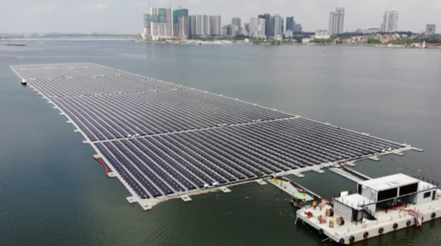 5 MW Offshore Floating PV Farm Online
