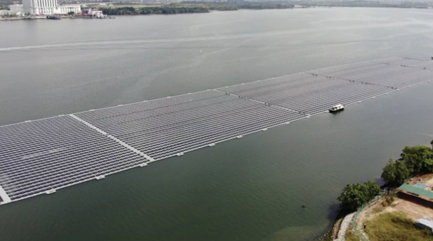 Floating Solar Power For Facebook In Singapore