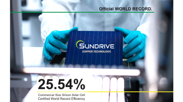 25.54% Efficiency For Silicon Solar Cell