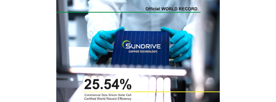 25.54% Efficiency For Silicon Solar Cell