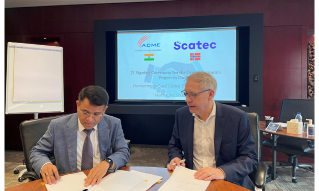 ACME Ropes In Scatec For Oman Ammonia Project