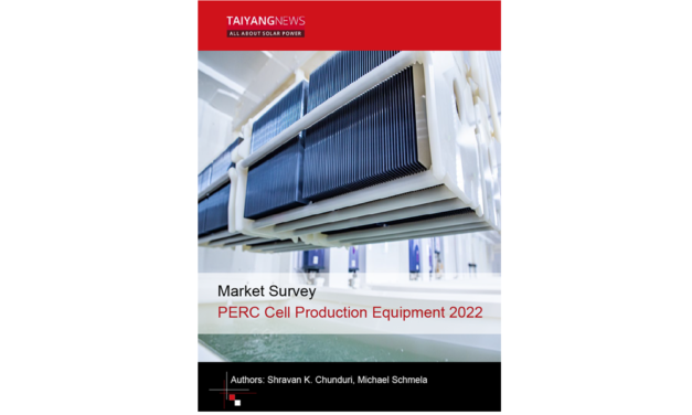 TaiyangNews PERC Cell Production Equipment Survey 2022