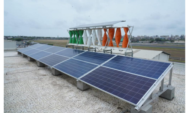 Hybrid Wind-Solar System For Mumbai Airport