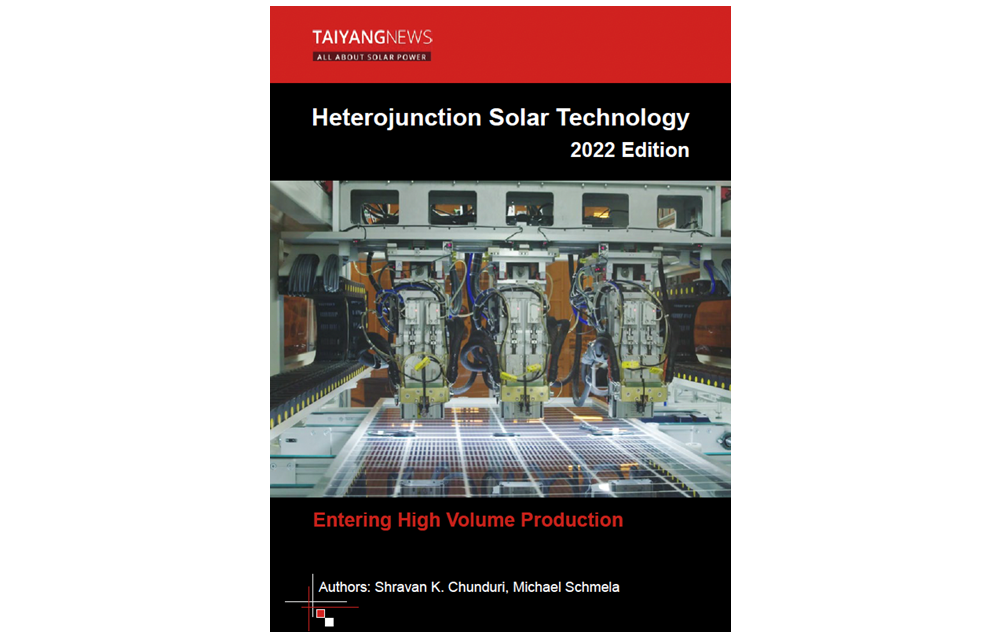 Heterojunction Solar Technology 2022 Report