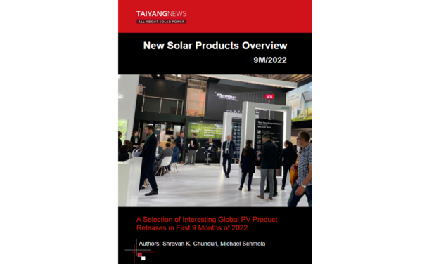 New Solar Products Overview 9M/2022
