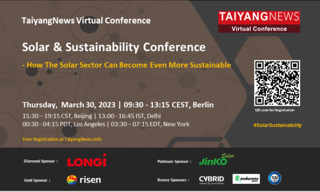 March 30, 2023: Solar & Sustainability Conference 2023