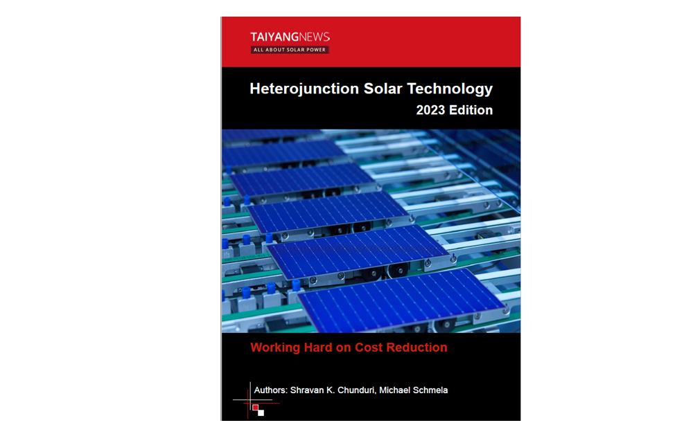 Heterojunction Solar Technology Report 2023