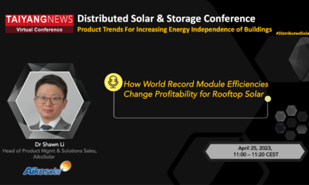 Highest Efficiency Modules For Distributed PV