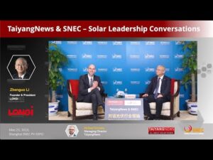 SNEC Exclusive: LONGi President Interview