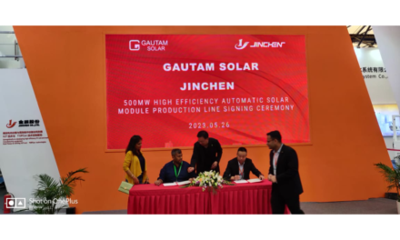Indian Manufacturer Wants TOPCon Tech - China’s Jinchen Corp Bags 500 MW N-Type TOPCon Production Equipment Order From Gautam Solar