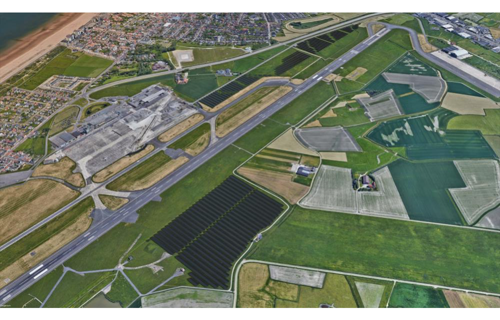 40 MW Solar Plant For Belgian Airport