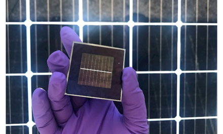 Another Tandem Solar Cell Efficiency Record