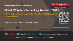 June 27-28, 2023:  Global PV System Technology Trends H1/2023