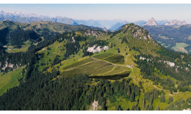 High-Altitude Agrivoltaic Solar Plant In Switzerland