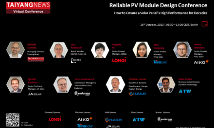Oct. 26, 2023: Reliable PV Module Design Conference