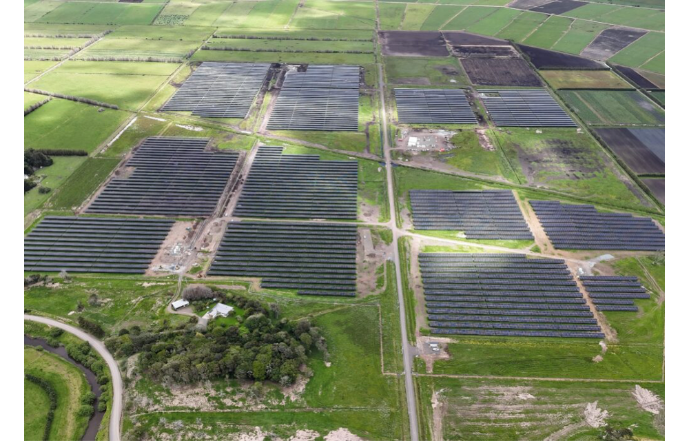 New Zealand’s ‘1st’ Utility Scale Solar Farm Online