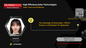 TaiyangNews Virtual Conference - Astronergy