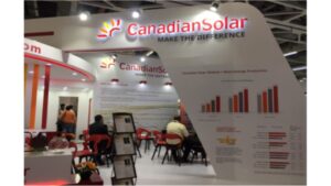 Canadian Solar stall - TaiyangNews China Solar PV News Snippets