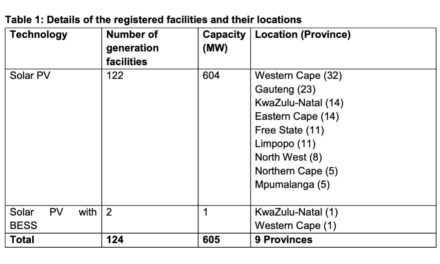 South Africa Registers 605 MW RE Capacity In Q3/FY2023