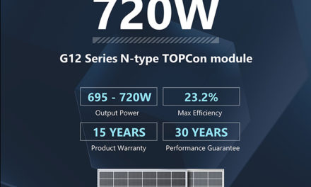 American Module Maker Touts New 720 W TOPCon Module