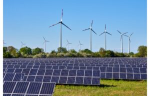 Large-Scale Texas Solar & Wind Energy Complex Online